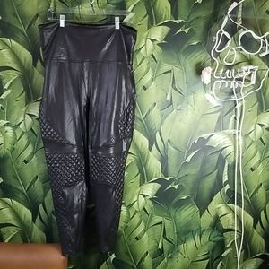 Spanx moto biker pants